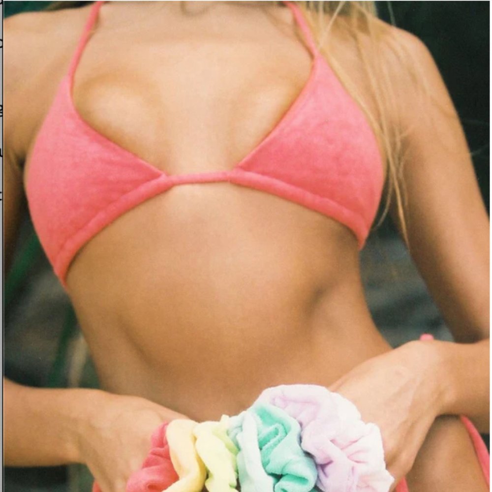 Wave Babe Fiji Top in Haze Terry NWT